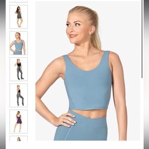 Womens Longline Bamboo Tank Top